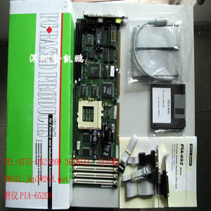 磐儀&nbsp;&nbsp;工控主板&nbsp;&nbsp;PIA-652DV全長586CPU卡帶VGA