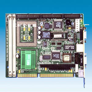 研華&nbsp;&nbsp;工控主板&nbsp;&nbsp;PCA-6154 半長586 CPU 卡