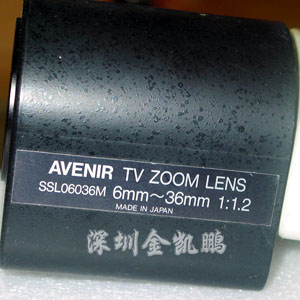 &nbsp;&nbsp;攝像機鏡頭&nbsp;&nbsp;SSL0636 6MM-36MM 1：1.2