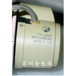 TV LENS&nbsp;&nbsp;攝像機鏡頭&nbsp;&nbsp;WV-LA9C3A 9MM 1:1.2