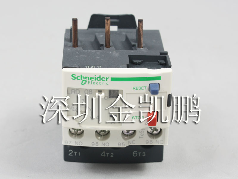 施耐德&nbsp;&nbsp;TeSys D 熱過載繼電器&nbsp;&nbsp;LRD08C