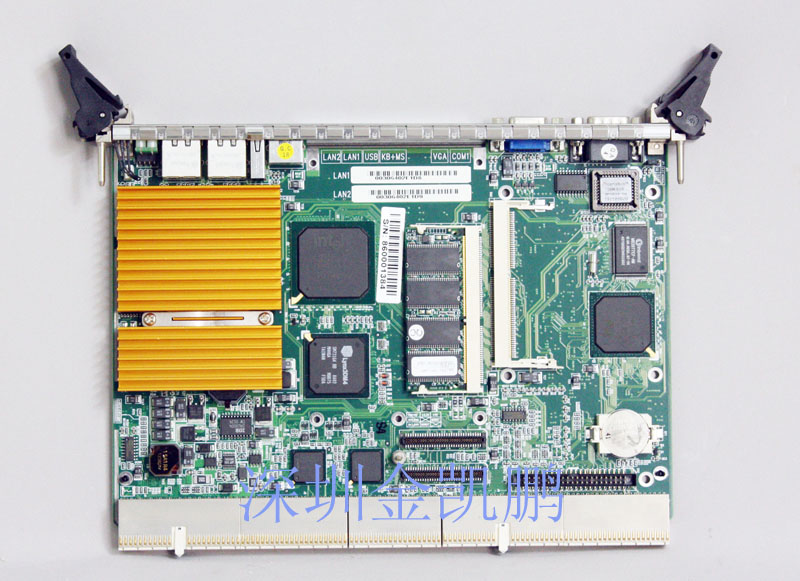 凌華&nbsp;&nbsp;6U 單槽低功耗Pentium-III CompactPCI主板&nbsp;&nbsp;cPCI-6760D